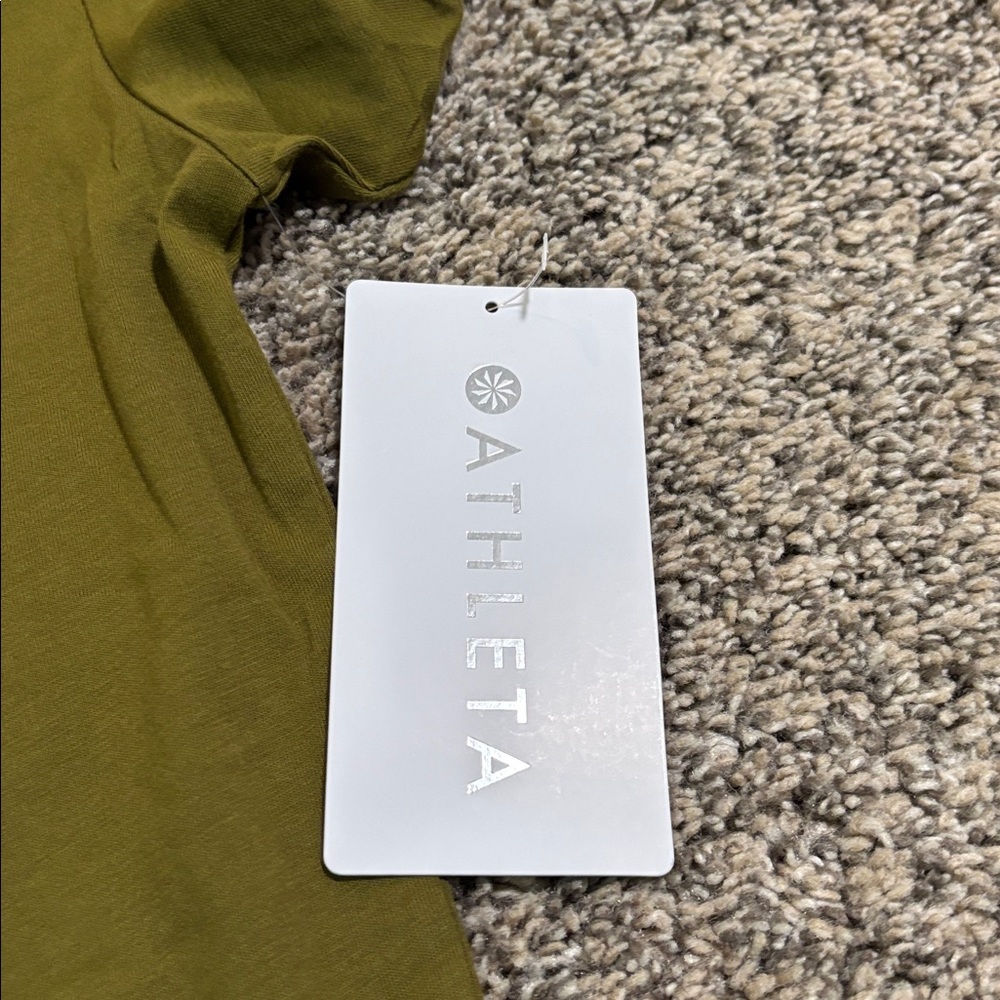 Athleta True Cotton Tee size XS NWT - Picture 2 of 6